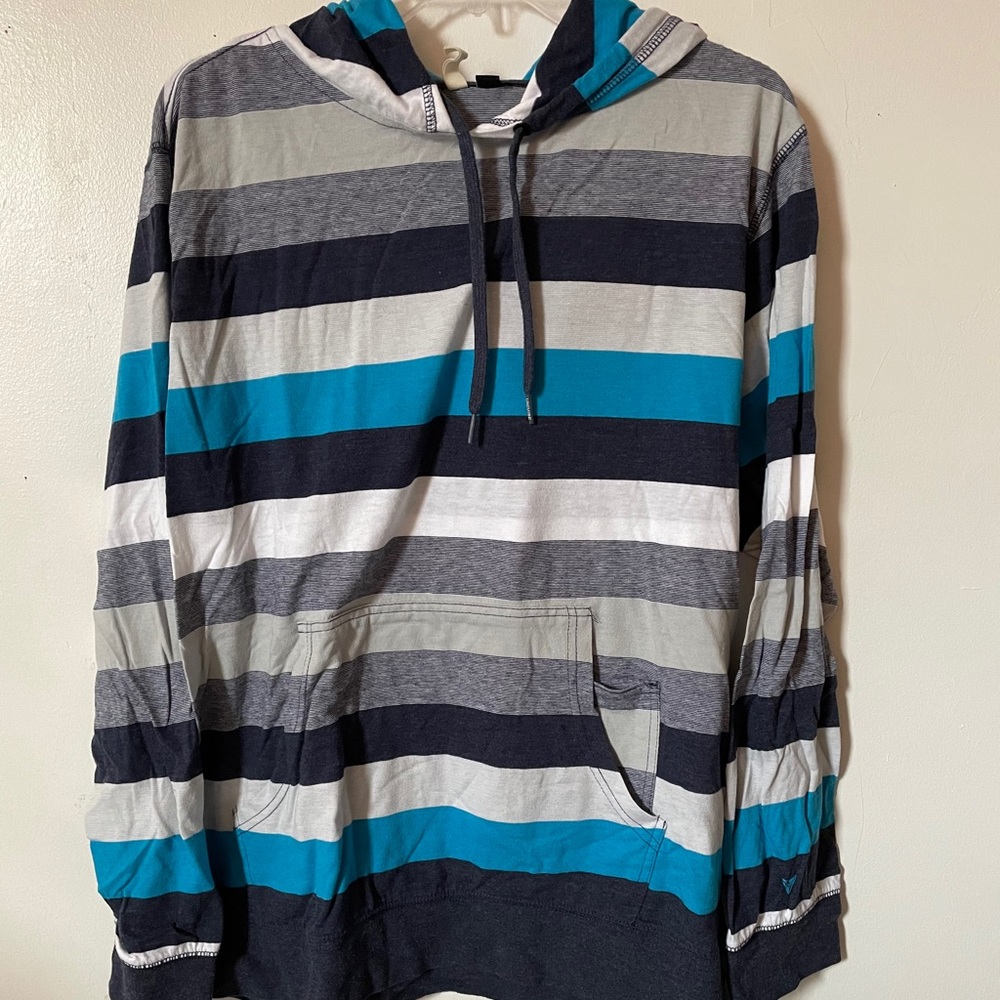 univibe lightweight long sleeve shirt hoodie - L